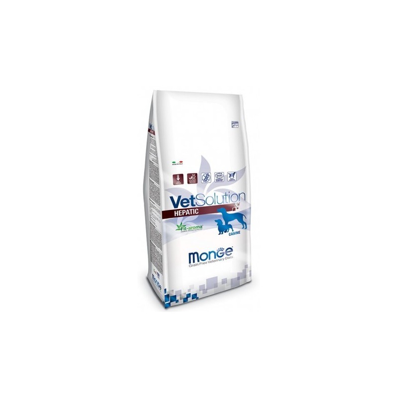 CANE MONGE VETSOLUTION HEPATIC 12KG