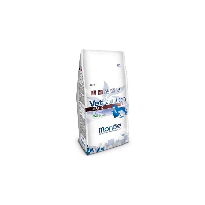 CANE MONGE VETSOLUTION HEPATIC 2KG