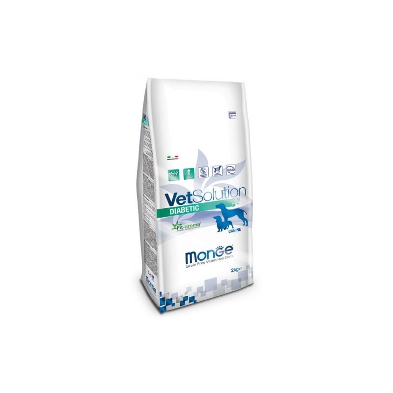 CANE MONGE VETSOLUTION DIABETIC 2KG