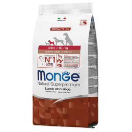 CANE MONGE PUPPY 800GR MINI AGNELLO E RISO