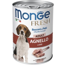 CANE MONGE FRESH 400GR AGNELLO