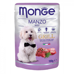 CANE MONGE GRILL 100GR BUSTA MANZO