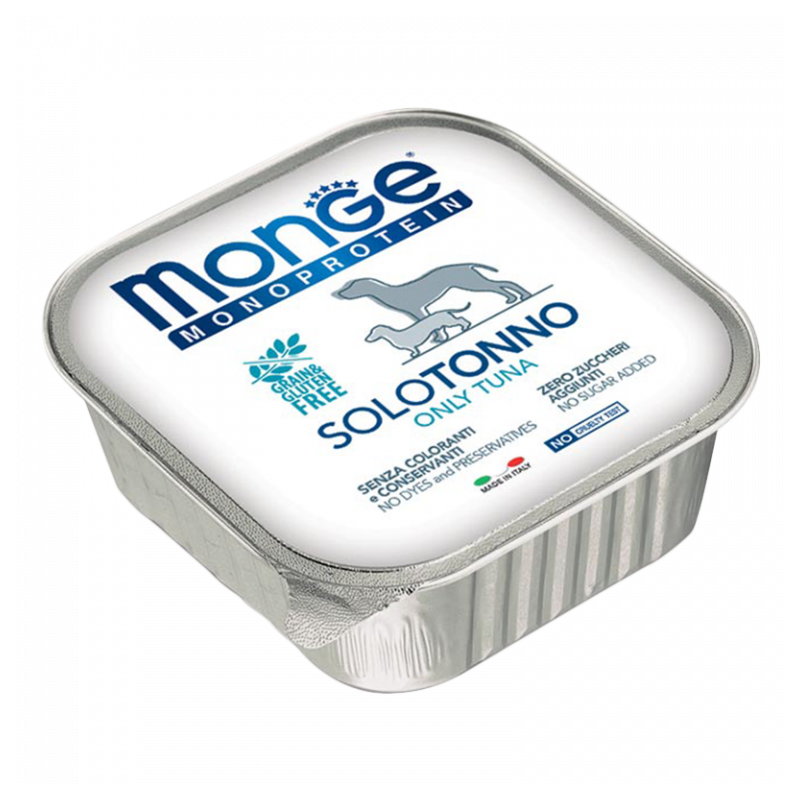 CANE MONGE SOLO 150GR TONNO