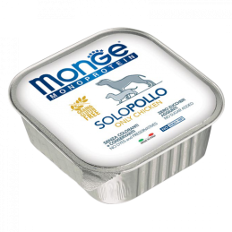 CANE MONGE SOLO 150GR POLLO