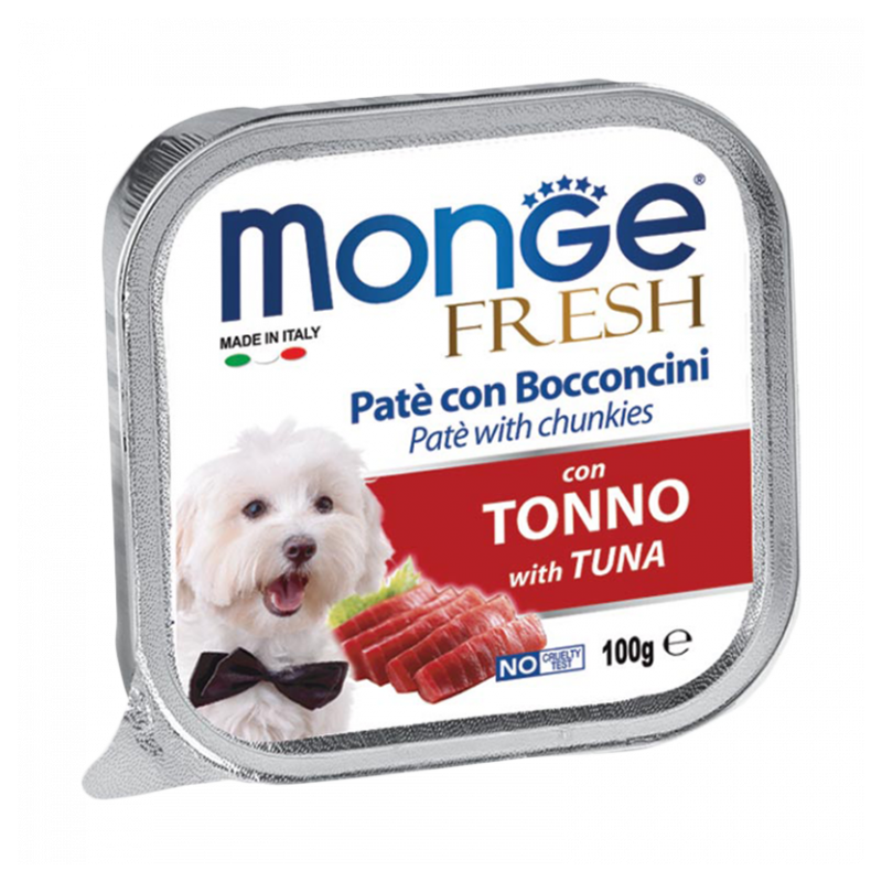 CANE MONGE FRESH 100GR TONNO