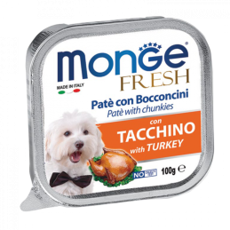 CANE MONGE FRESH 100GR TACCHINO