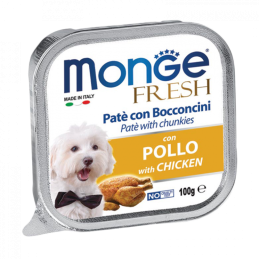 CANE MONGE FRESH 100GR POLLO