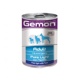 CANE GEMON PATE 400GR LIGHT TONNO LATT