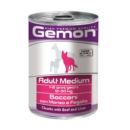 CANE GEMON BOCCONI 400GR MD MANZO FEGATO LATT