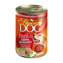 CANE SPECIALDOG PATE 400GR TRIPPA MANZO