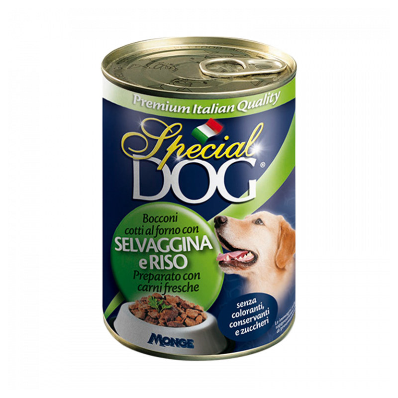 CANE SPECIALDOG 400GR RISO SELVAGGINA