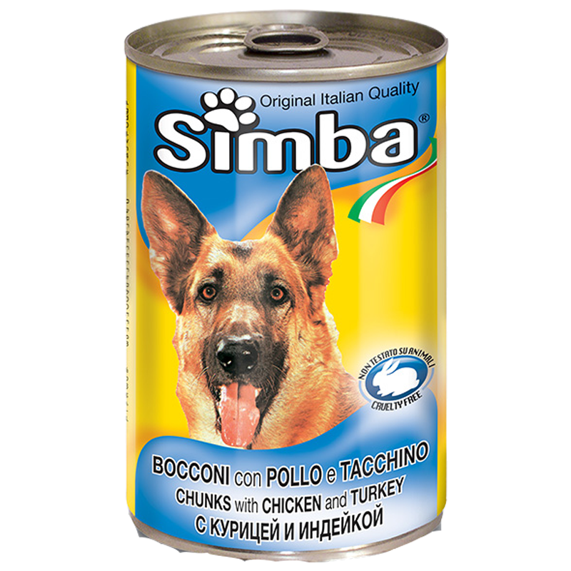 CANE SIMBA 1.23KG POLLO E TACCHINO