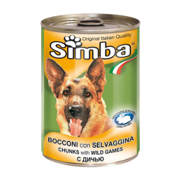 CANE SIMBA 415GR BOCCONI SELVAGGINA