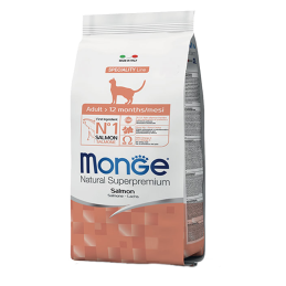 GATTO MONGE ADULT SALMONE 10KG