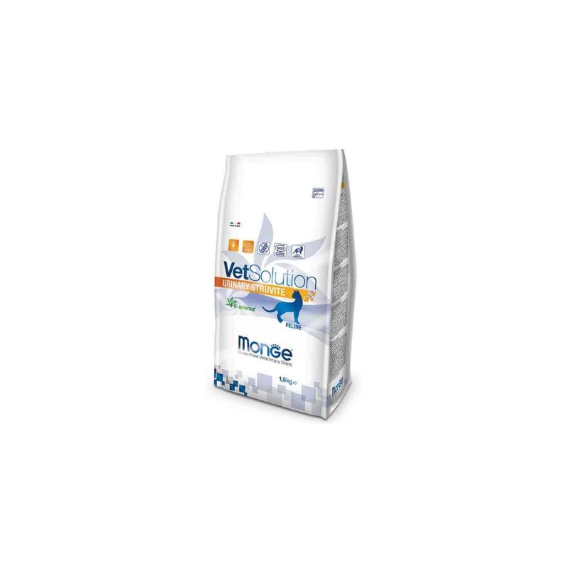 GATTO MONGE VETSOLUTION URINARY STRUVITE 1.5KG