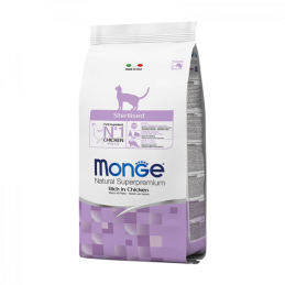 GATTO MONGE STERILIZED 400GR POLLO