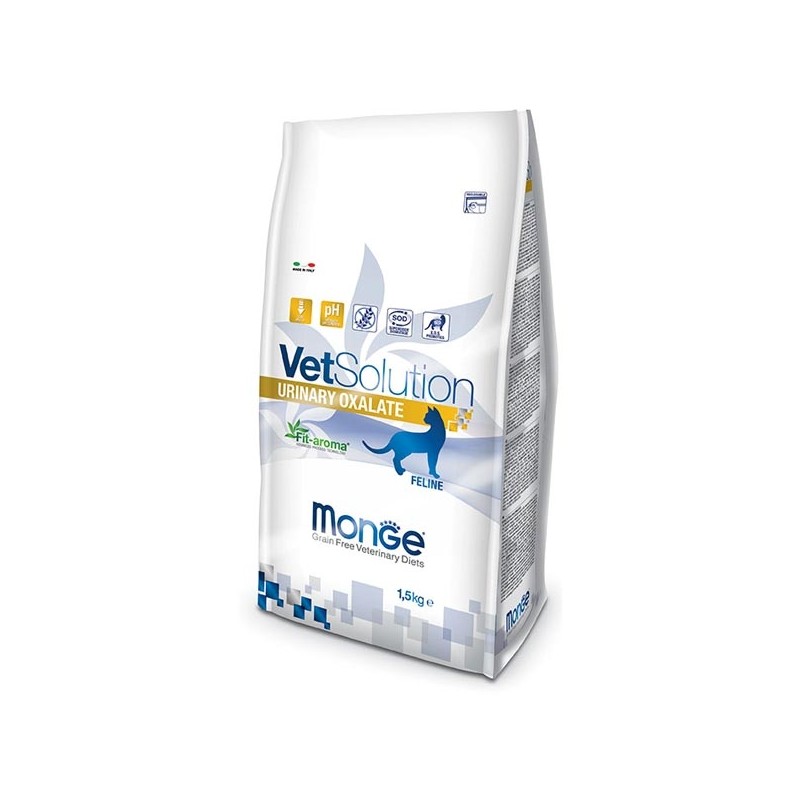 GATTO MONGE VETSOLUTION URINARY OXALATE 1.5KG