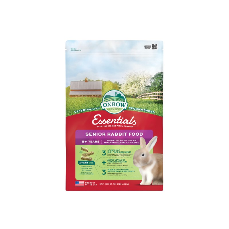 MANGIME CONIGLIO PELLET OXBOW SENIOR 1.81KG