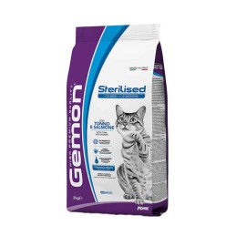 GATTO GEMON 2KG STERILISED COMPLETE TONNO SALMONE