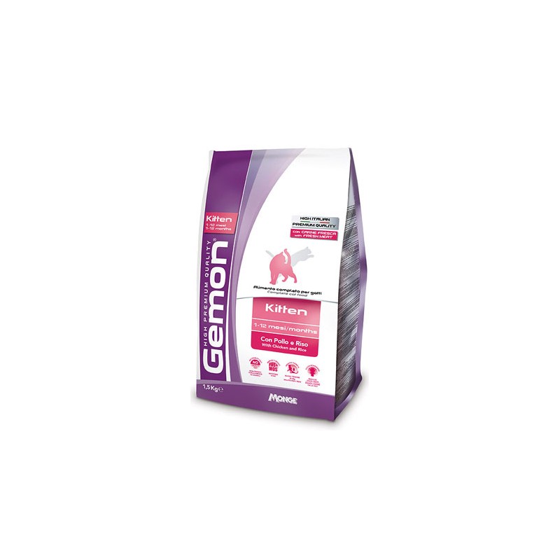 GATTO GEMON KITTEN 2KG POLLO E RISO