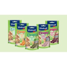 SNACK RODITORI DROPS 75G YOGURT