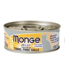 GATTO MONGE NATURAL 80GR JELLY TRANCETTI TONNO