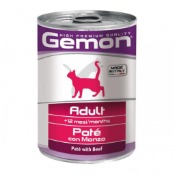 GATTO GEMON PATE 400GR MANZO