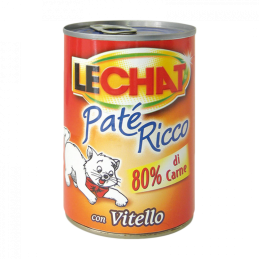 GATTO LECHAT PATE RICCO 400GR VITELLO