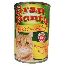 GATTO GRANBONTA CHEF 415GR VITELLO