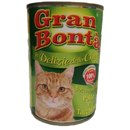 GATTO GRANBONTA CHEF 415GR POLLO TACCHINO