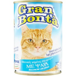 GATTO GRANBONTA BOCCONI 400GR PESCE