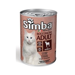 GATTO SIMBA 415GR BOCCONI AGNELLO