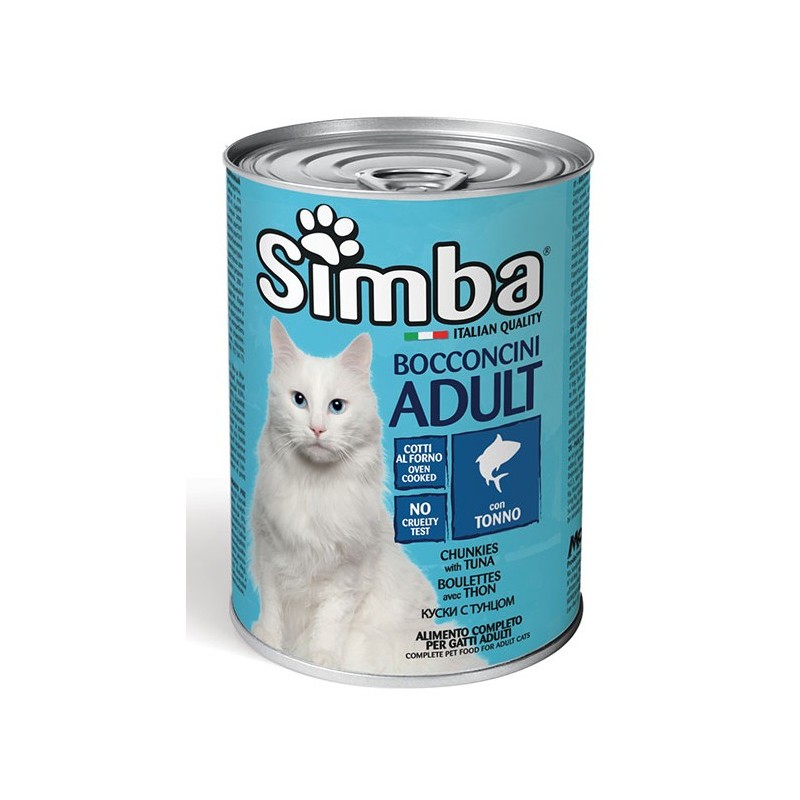 GATTO SIMBA 415GR BOCCONI TONNO