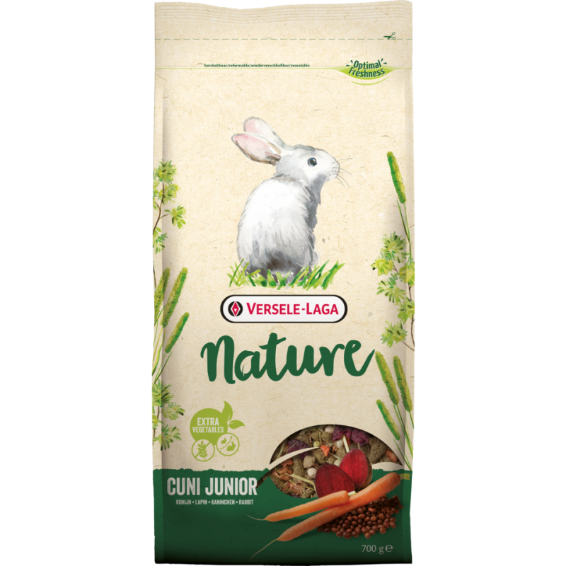 MANGIME CONIGLO NANO JUNIOR NATURE CUNI 700GR