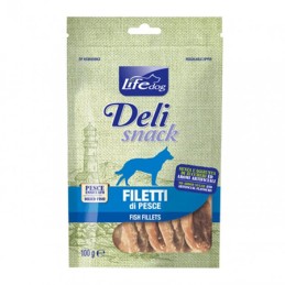 CANE SNACK LIFE FILETTI ESSICCATO 100GR SALMONE