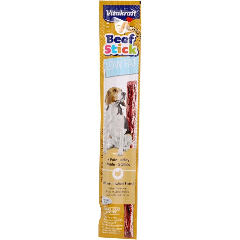 CANE SNACK BEEF STICKS VITAKRAFT 12GR LOW FAT