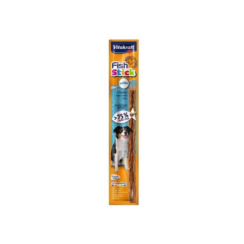 CANE SNACK FISH STICKS + TROTA VITAKRAFT 15GR