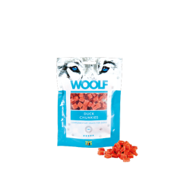 CANE SNACK WOOLF 100GR BOCCONCINI DI ANATRA