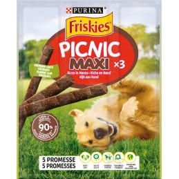 CANE SNACK FRISKIES PICNIC 45GR MAXI MANZO