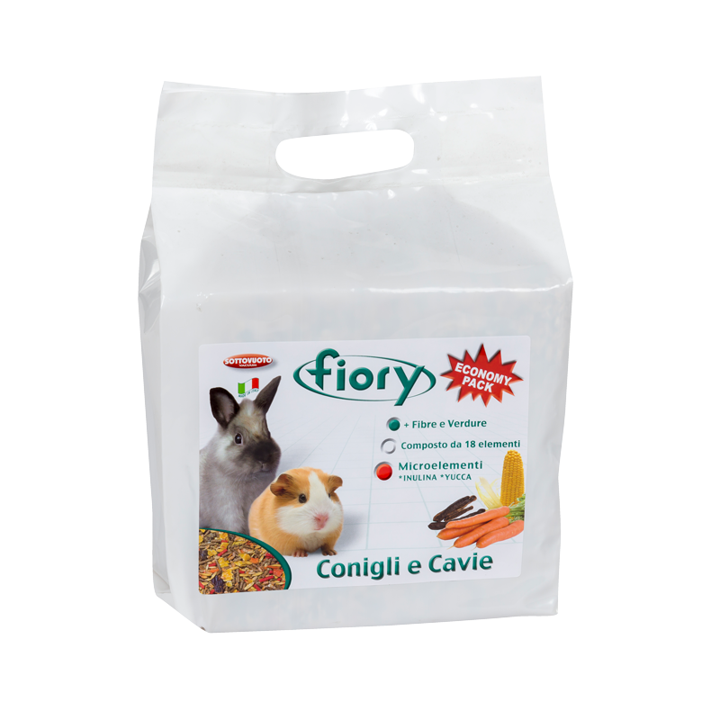 MANGIME CONIGLIO CAVIA FIORY 3.4KG