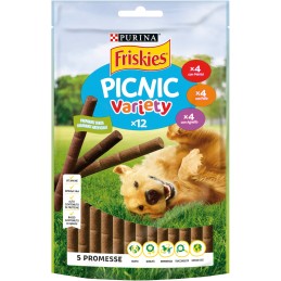 CANE SNACK FRISKIES PICNIC 126GR VARIETY POLLO MANZ