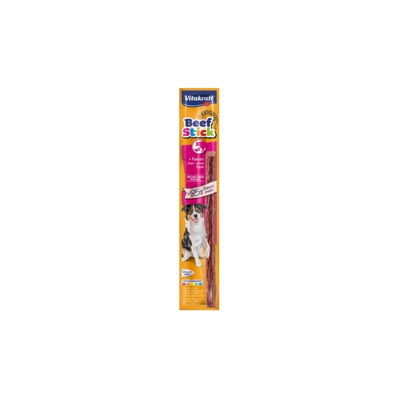 CANE SNACK BEEF STICKS VITAKRAFT 12GR TRIPPA