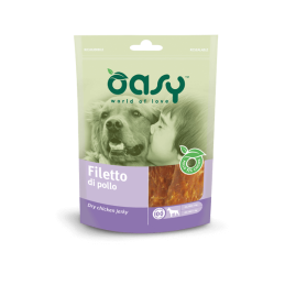 CANE SNACK OASY BUSTA 100GR FILETTO POLLO