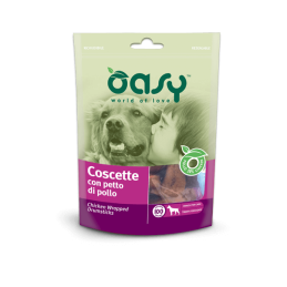 CANE SNACK OASY BUSTA 100GR COSCETTE PETTO POLLO