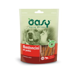 CANE SNACK OASY BUSTA 100GR BASTONCINI DI POLLO