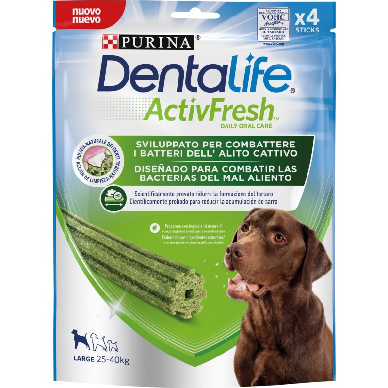 CANE SNACK PURINA DENTALIFE ACTIVFRESH 142GRLARGE