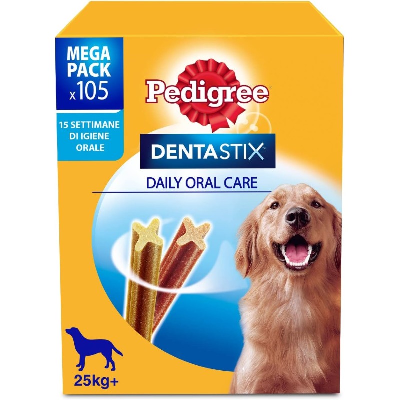 CANE SNACK DENTASTIX PEDIGREE 105PZ LG