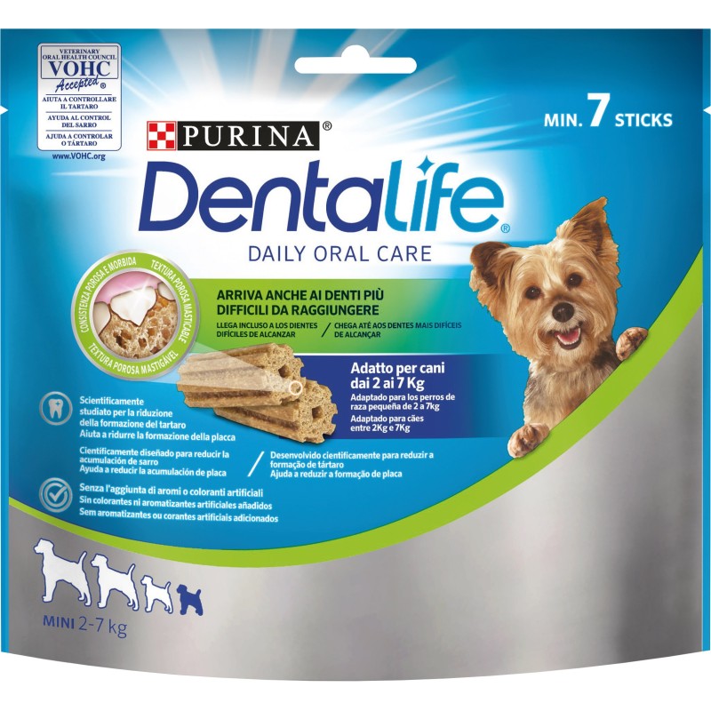 CANE SNACK PURINA DENTALIFE 69GR EXTRA MINI