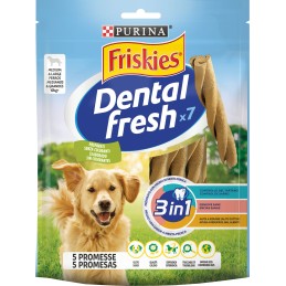 CANE SNACK FRISKIES DENTALFRESH 180GR ALITO FRESCO