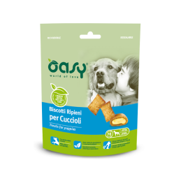 CANE SNACK BISCOTTO RIPIENO OASY 70GR CUCCIOLO